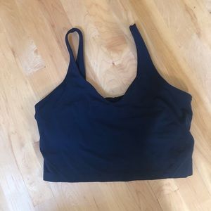 Navy blue lululemon align top
